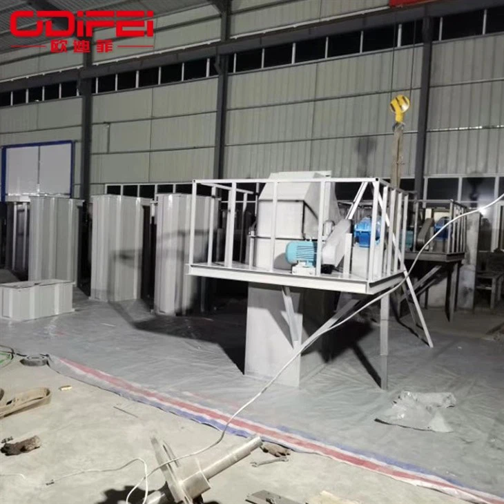 Crushed stone conveyor belt elevator (3)