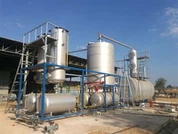 Equipo de destilación de aceite de neumáticos